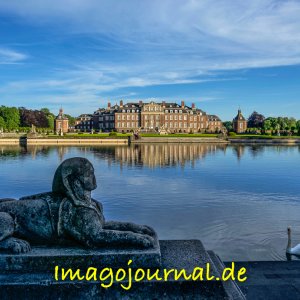 Schloss Nordkirchen, Sphinx und Schwan